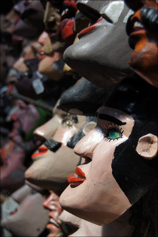 The craft market in Antigua.